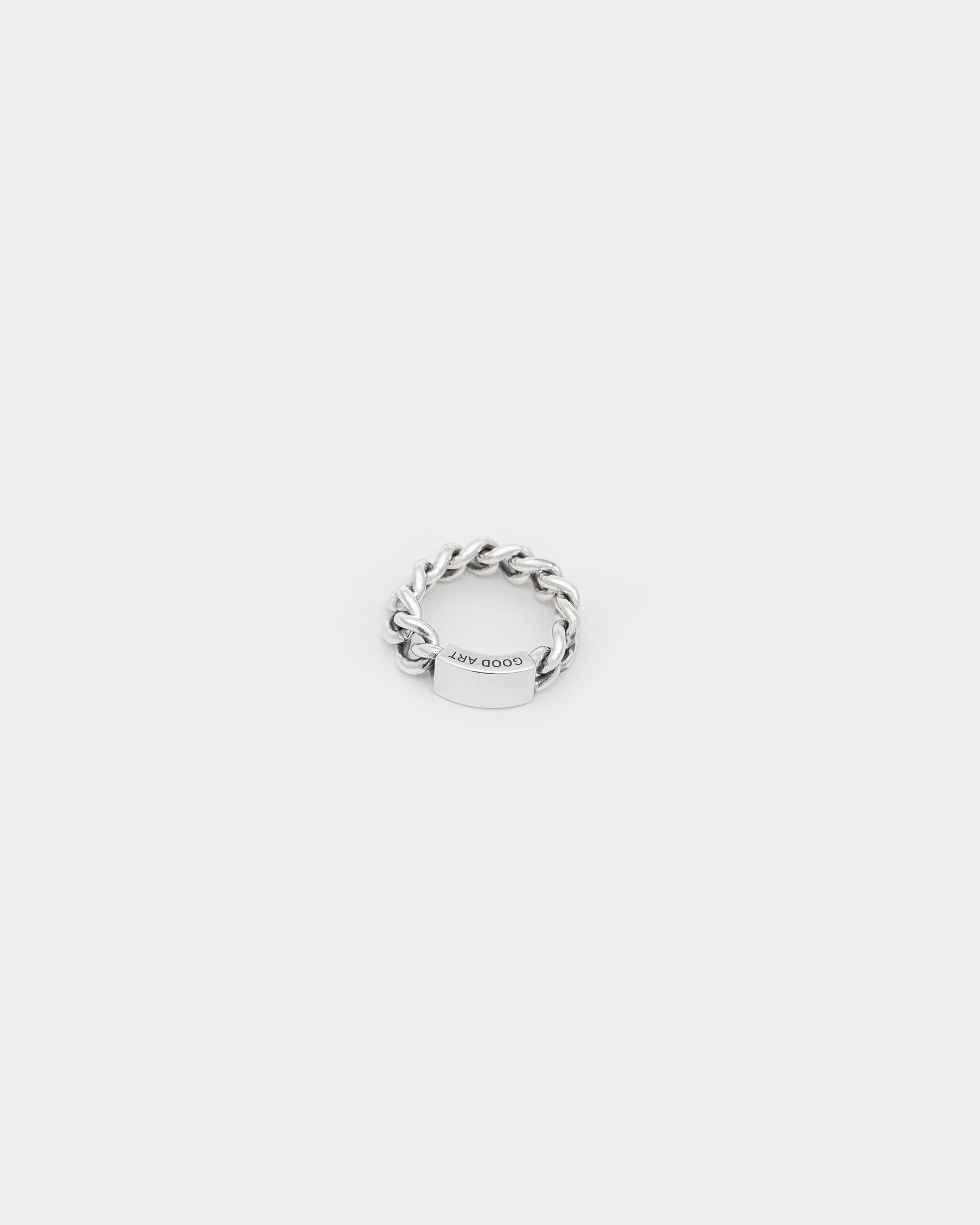 Curb Chain ID Ring - Smooth - A