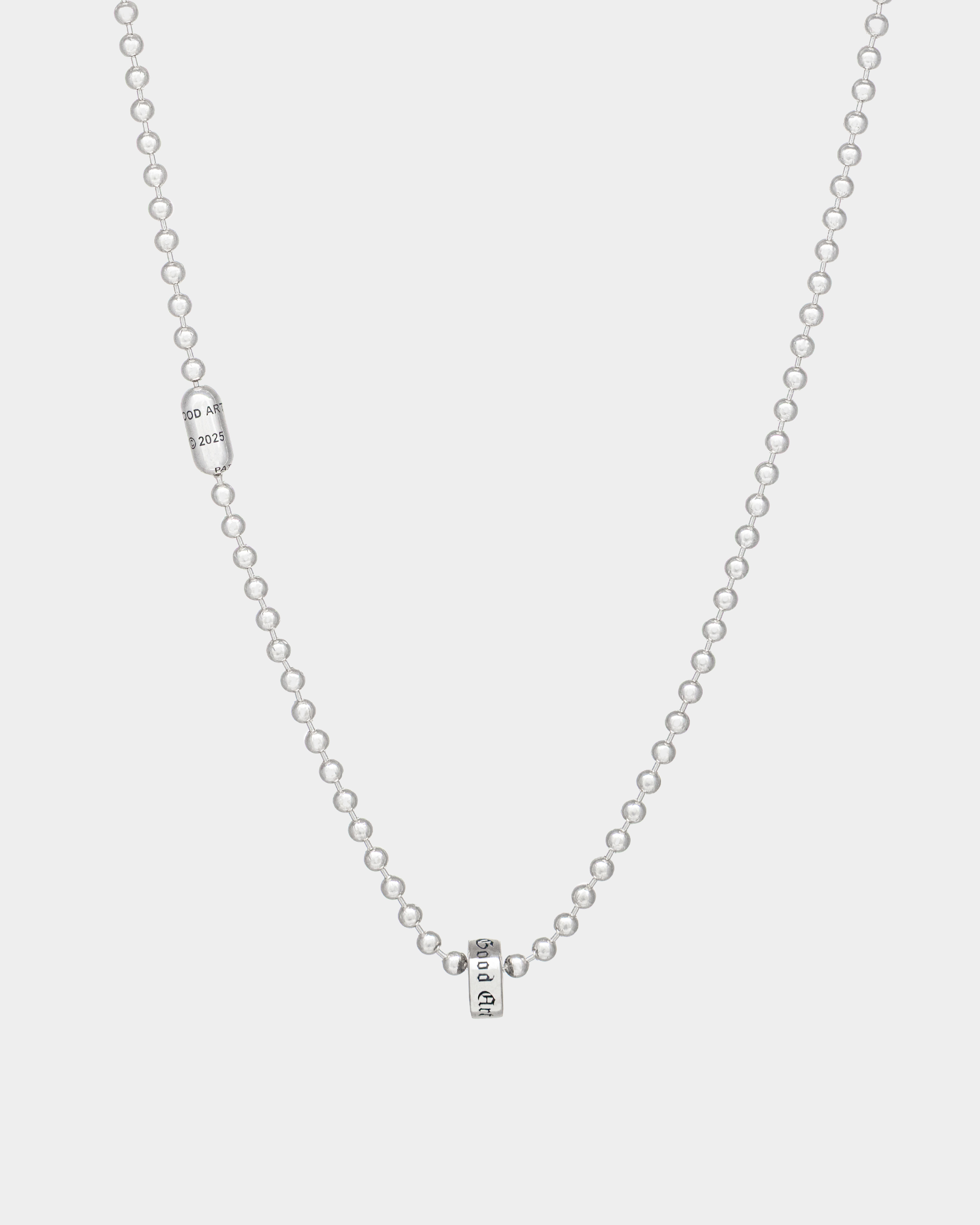 Poplock Necklace - AA w/ Rondel 20”