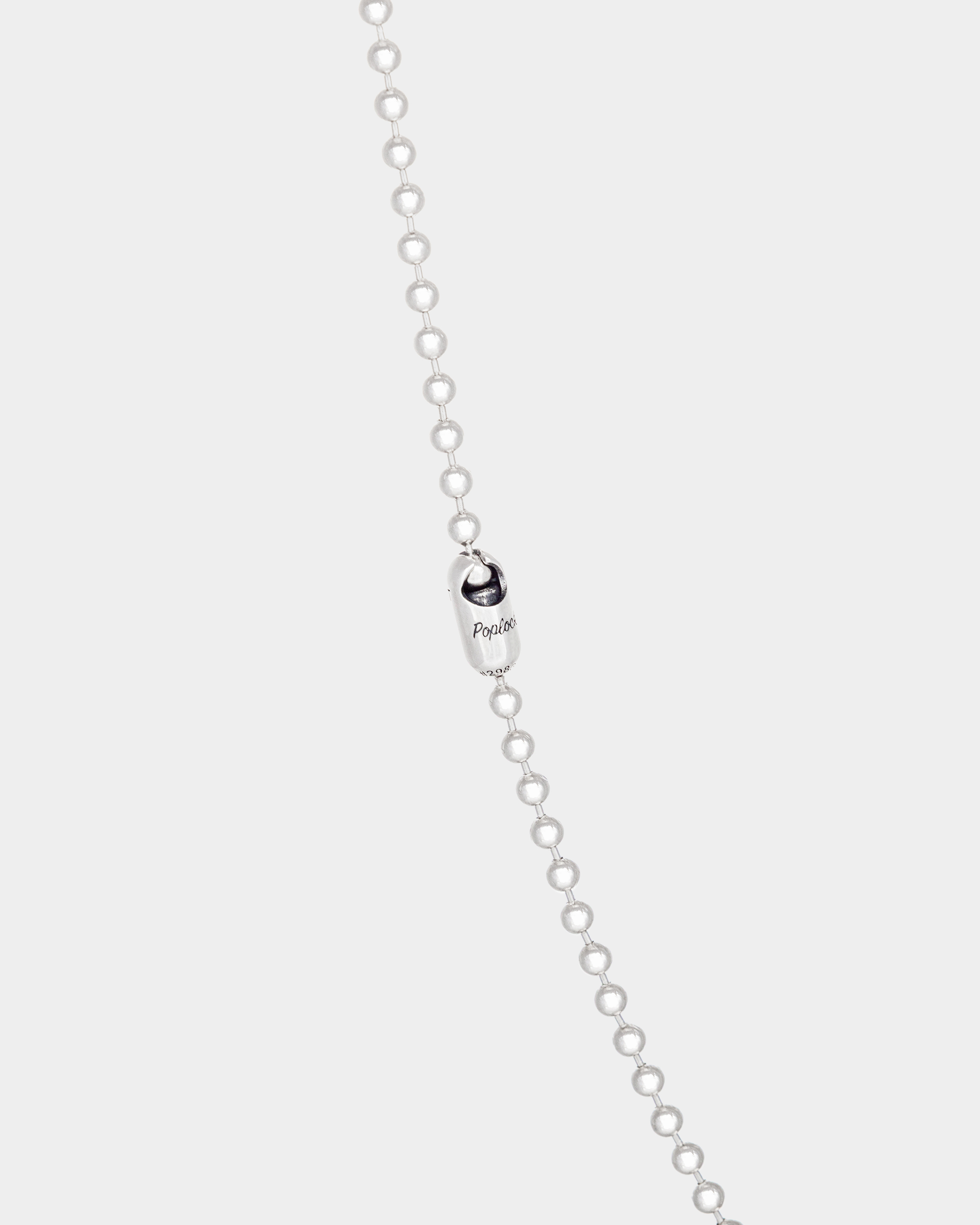 Poplock Necklace - AA w/ Rondel 20”