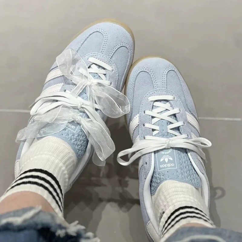 KTQ STORE ‧ Adidas Originals Gazelle Indoor "Blue White" 寶寶藍 JQ7009