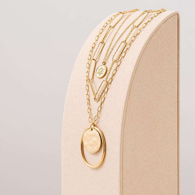 miramira純映｜星環序章多層項鍊B1362-金51709