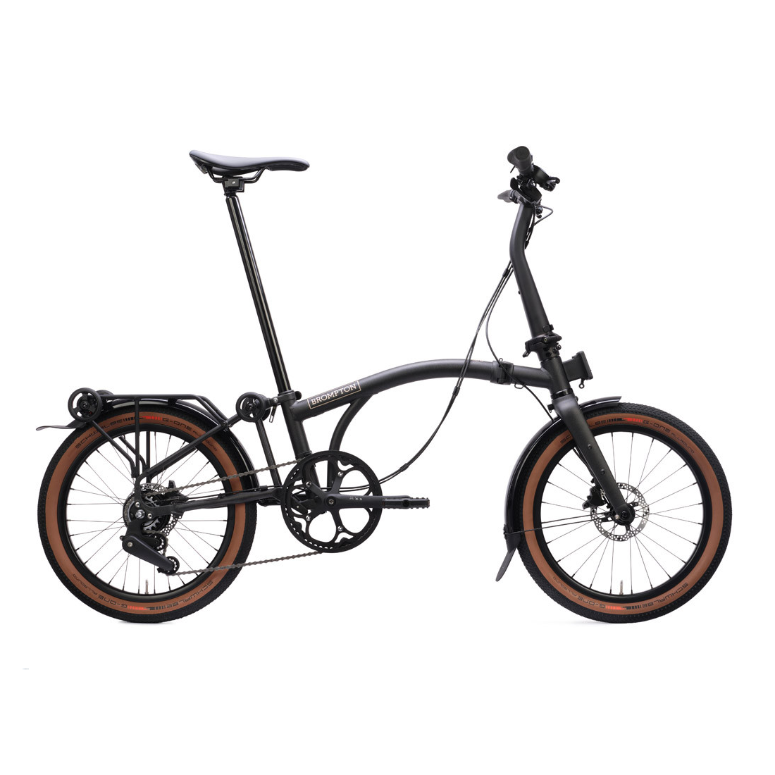 少量現貨! Brompton G Line 8速摺車 -Space Black (包貨架)