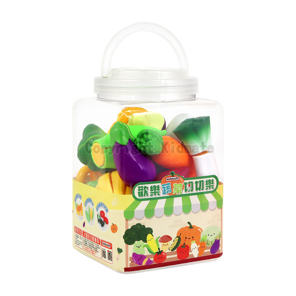 《 KIDMATE 》  歡樂蔬菜切切樂24pcs