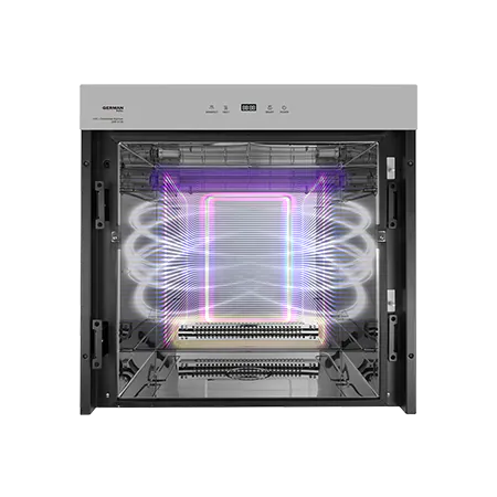 德國寶 German Pool   DSR-310S-GY‧嵌入式UVC + Ozone消毒碗櫃‧100公升‧香港行貨,原廠1年保養‧