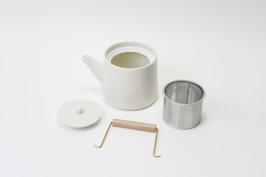 CLASKA-DO茶壺白(600ml)