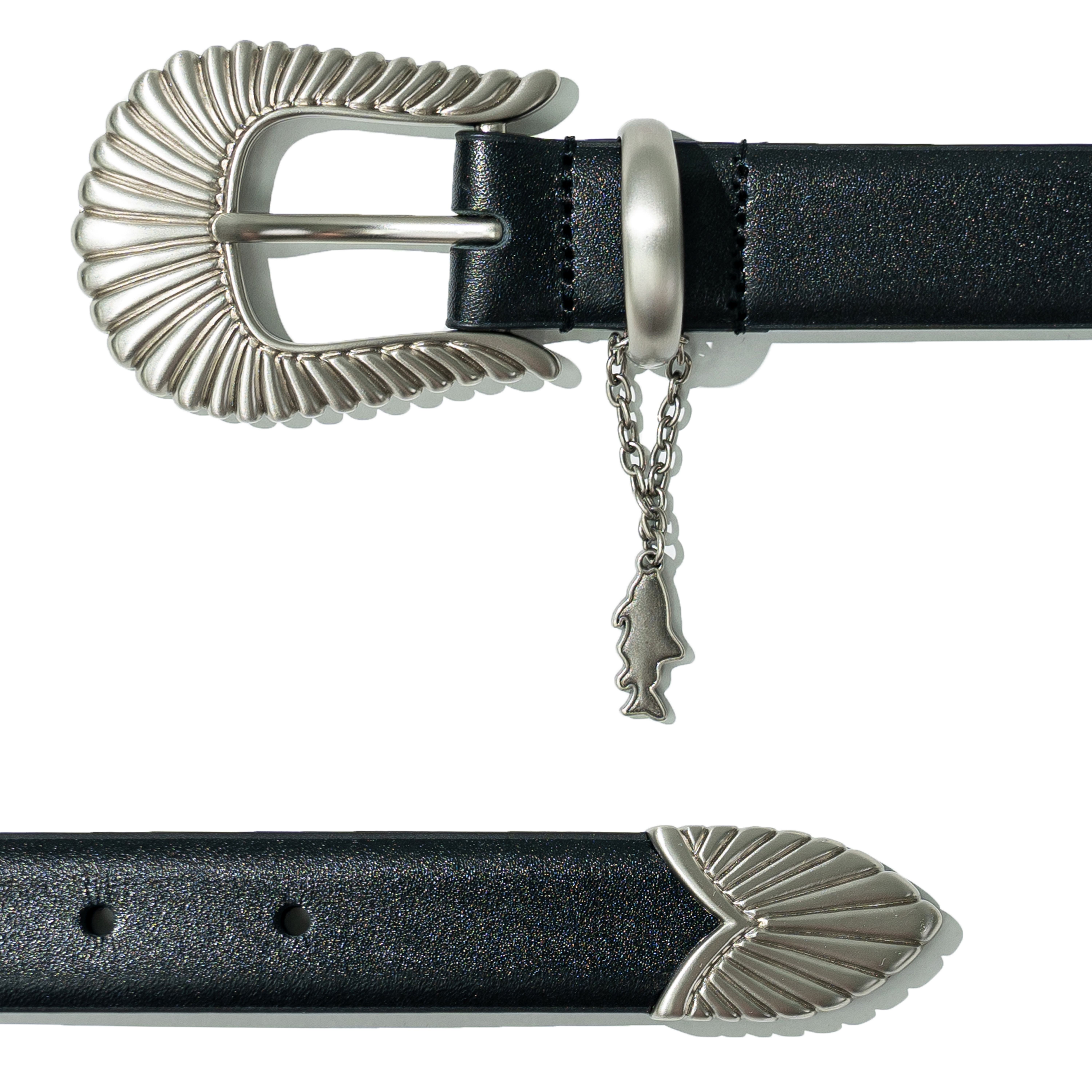 AGILITY Western Leather Silver Belt 西部 牛皮 皮帶 [LB8-25]