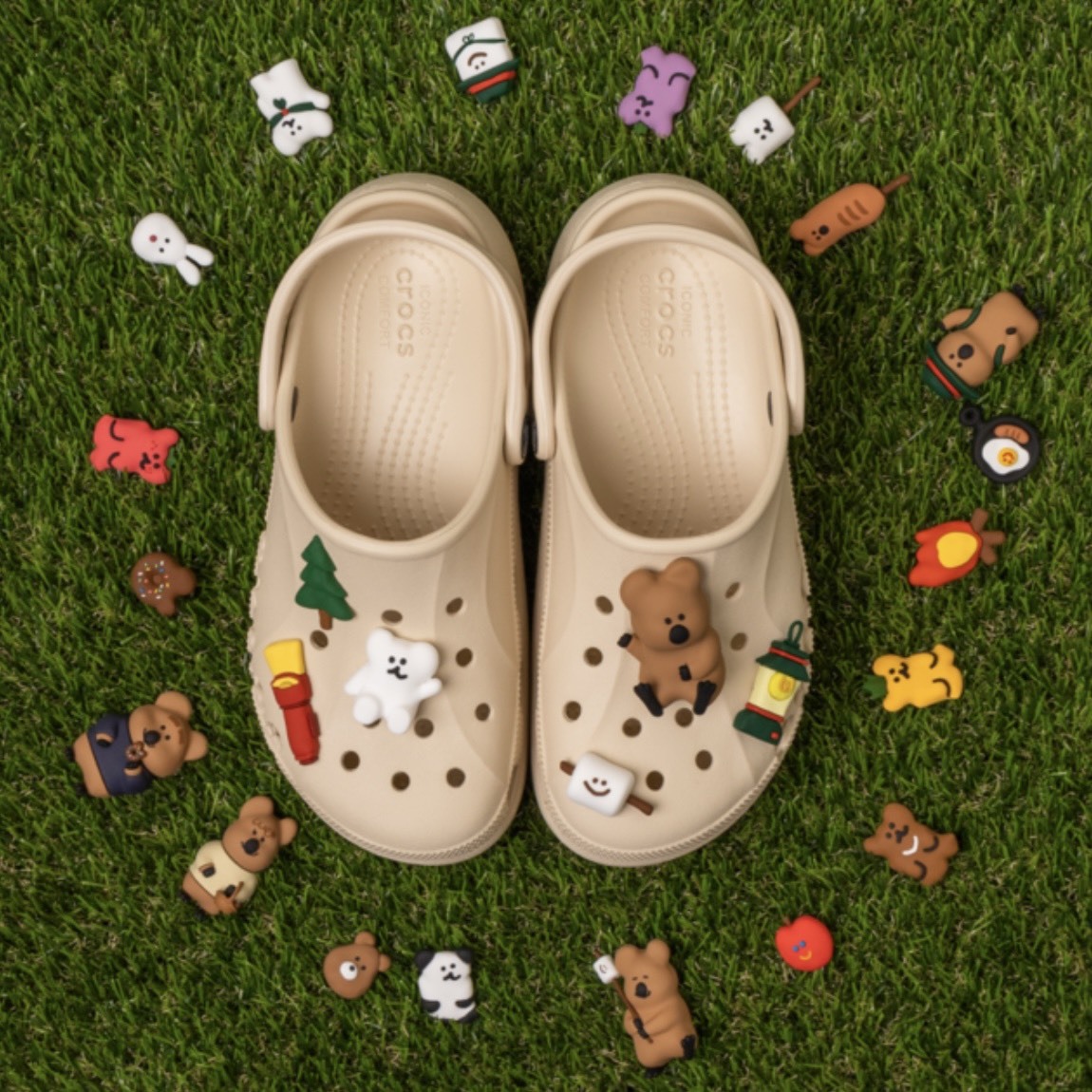 韓國 DINOTAENG 洞洞鞋 鞋扣組