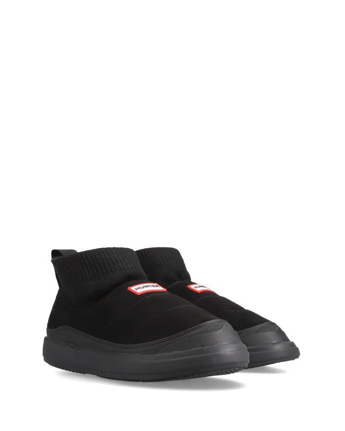 (限時額外45折) 防水 In / Out Faux Suede Knitted Cuff Boot