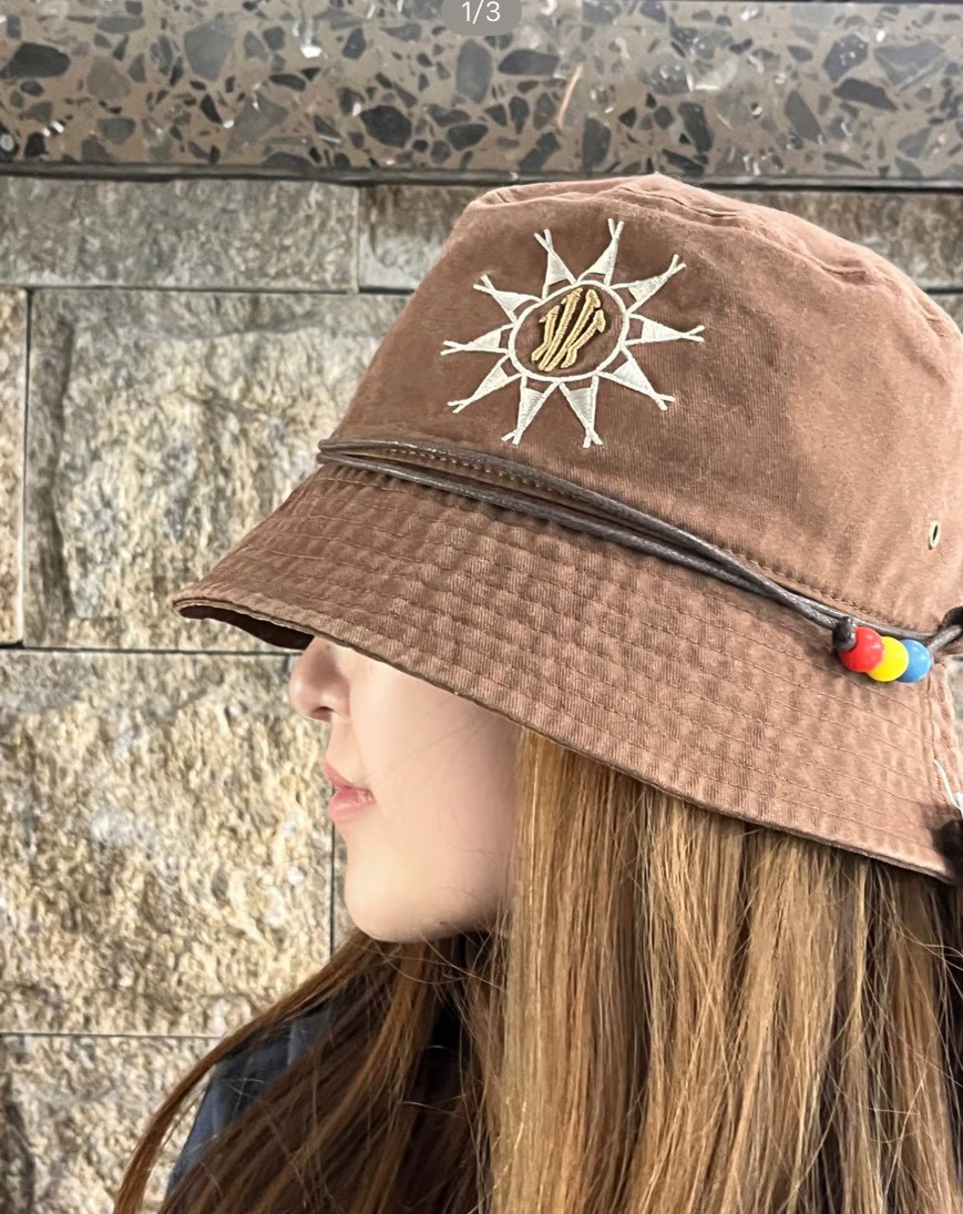 ANTA KAI CHIEF HÉLÀ 咖啡色 民族風 印地安風格 漁夫帽【192511289R-1】Kyrie Irving 安踏 凱里歐文