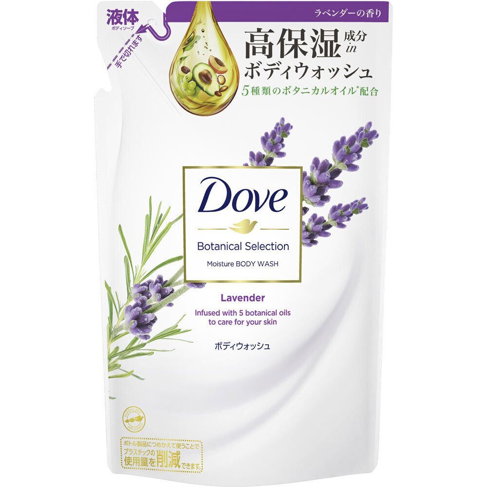 多芬 - 【薰衣草】植物萃取 高保濕沐浴露 滋養沐浴乳 360g 補充裝