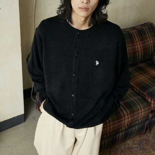 U.S. POLO ASSN. x PUBLUX 針織外套 開襟衫 圓領 長袖  98270378