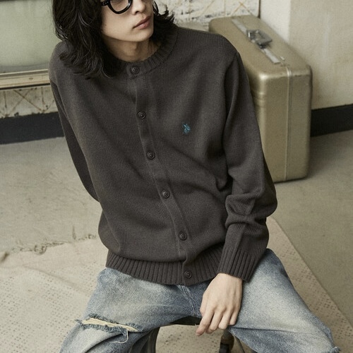 U.S. POLO ASSN. x PUBLUX 針織外套 開襟衫 圓領 長袖  98270378