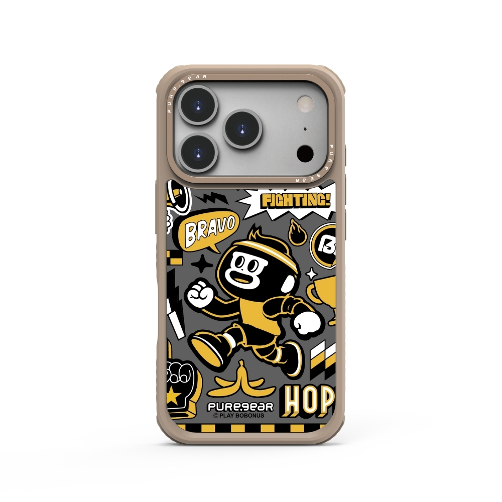 iPhone 輕坦克防摔手機殼 / Bravo Y(PLAY BOBONUS勃勃猴)