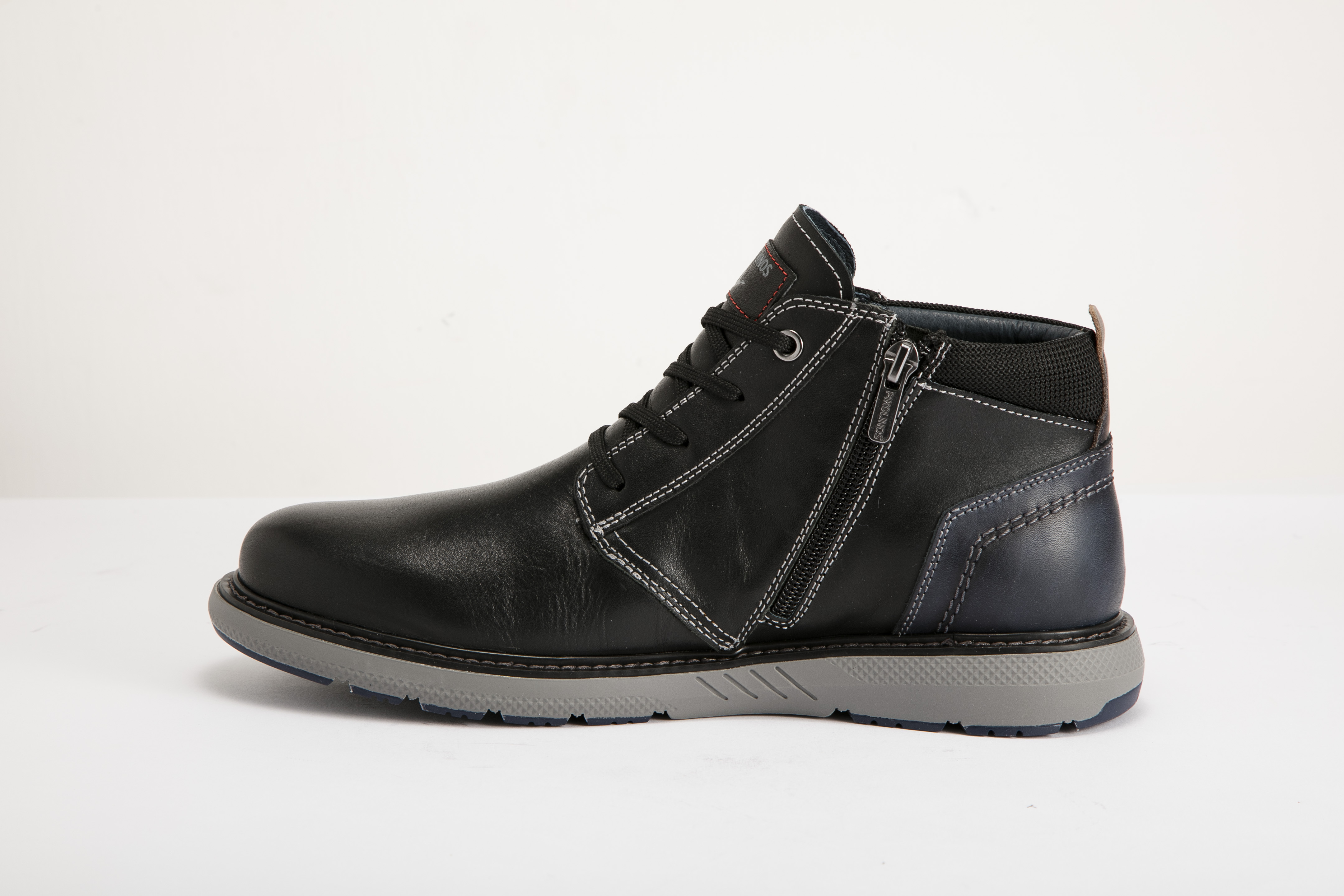 Pikolinos - BILBAO 男士側拉鏈超輕靴 M8D-8050C1-BK