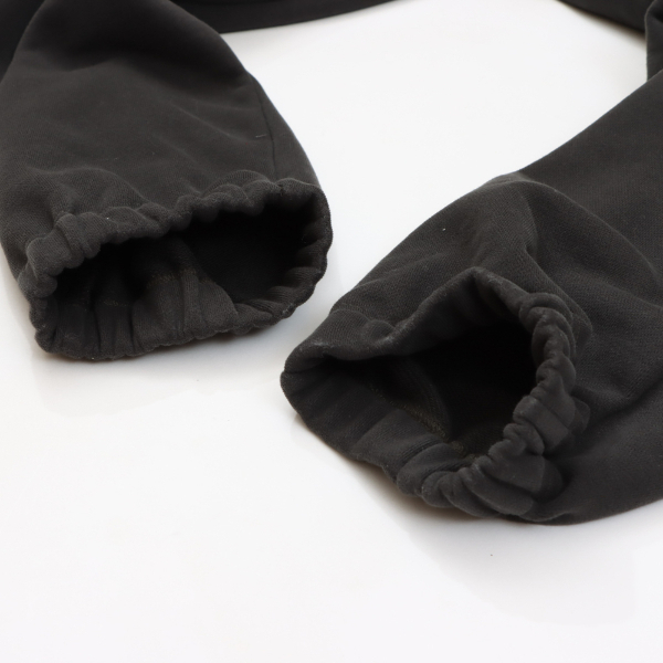 女款-CASUAL 束口棉質休閒長褲-黑色（CW-C205-055）