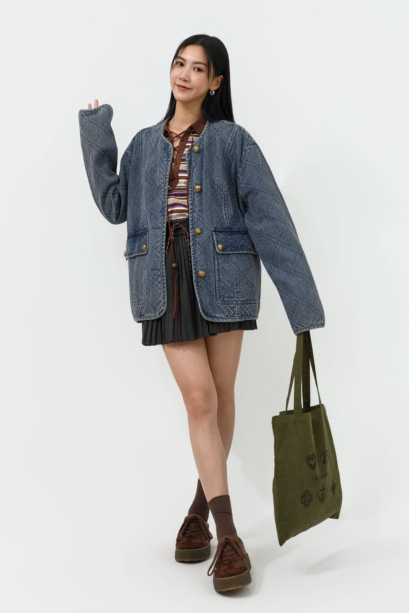 FW25_0137（外套＋上衣＋半截裙）