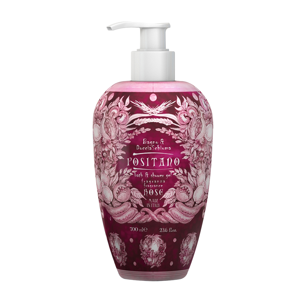 RUDY露蒂-波西塔玫瑰 皇家釉彩沐浴乳700ml