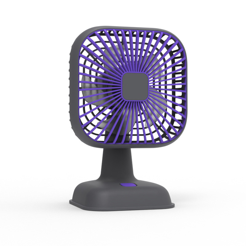 韓國B&C 新款便攜大容量充電式6寸搖頭風扇 可拆卸台式辦公桌面風扇 B0122