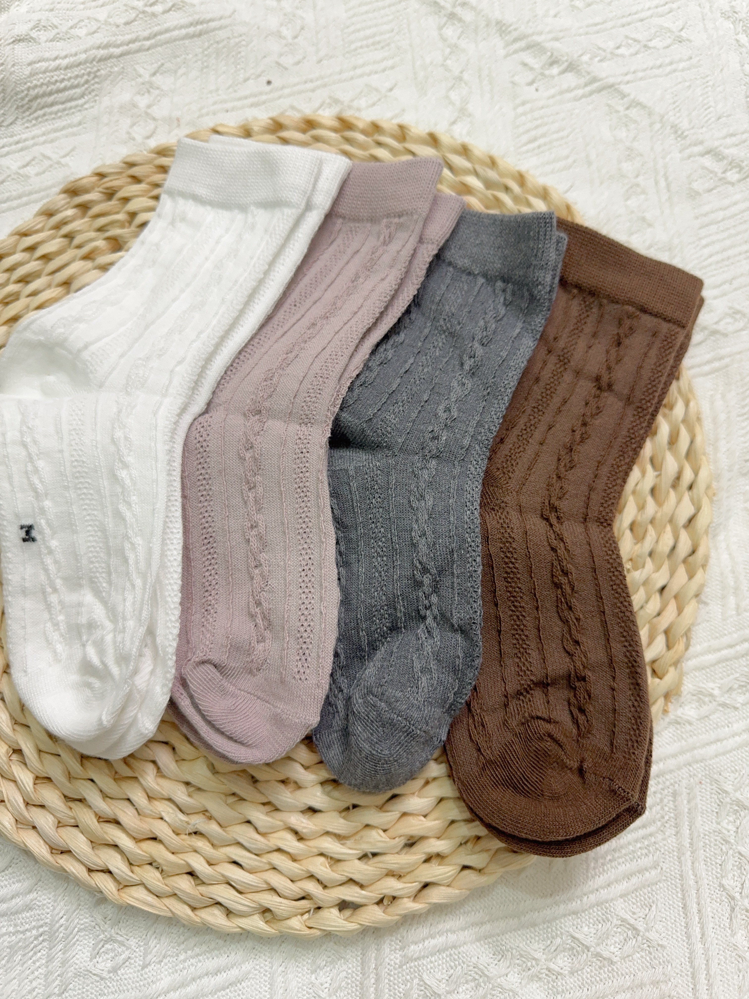 女孩蕾絲襪4入s2515