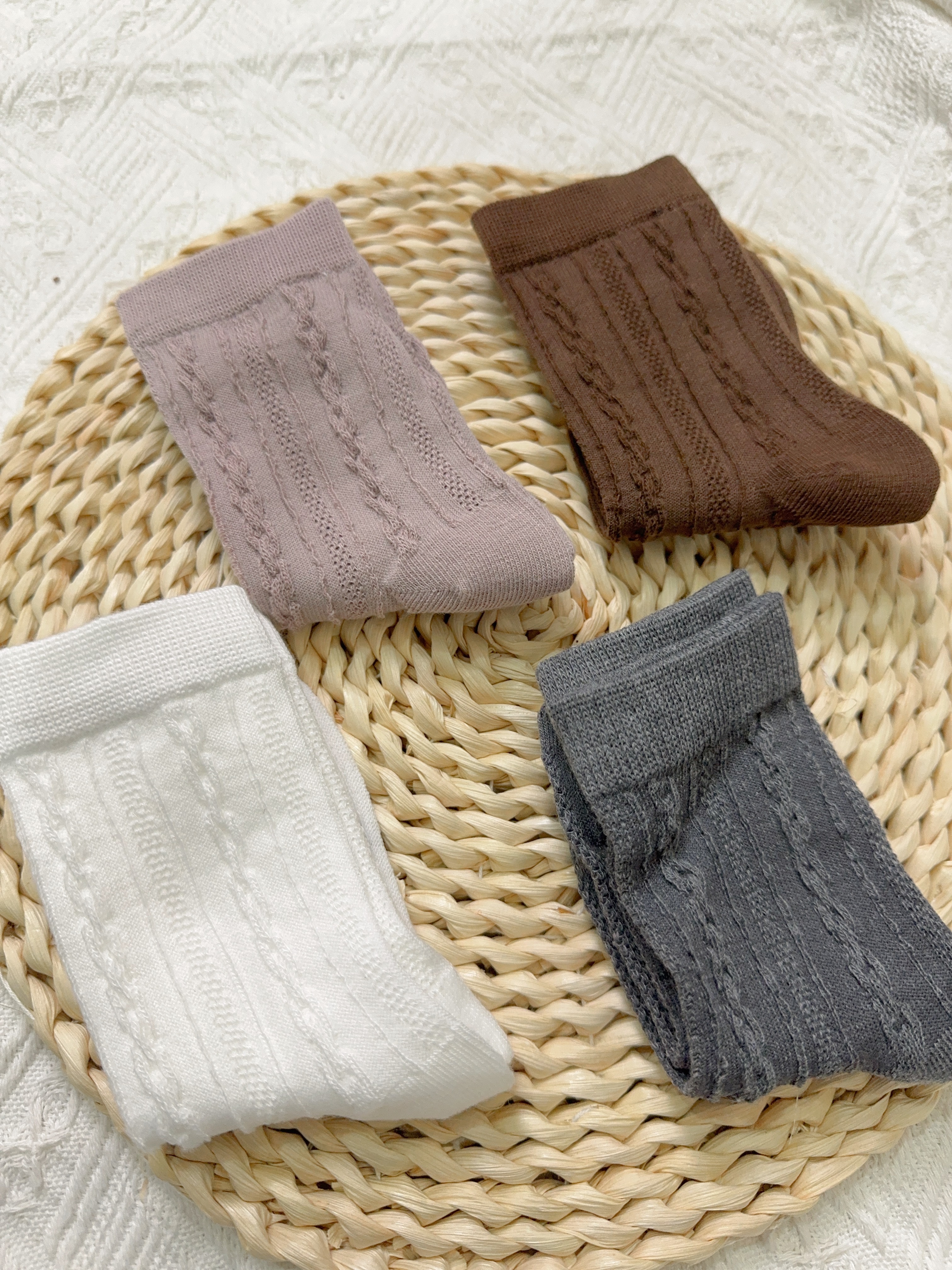 女孩蕾絲襪4入s2515