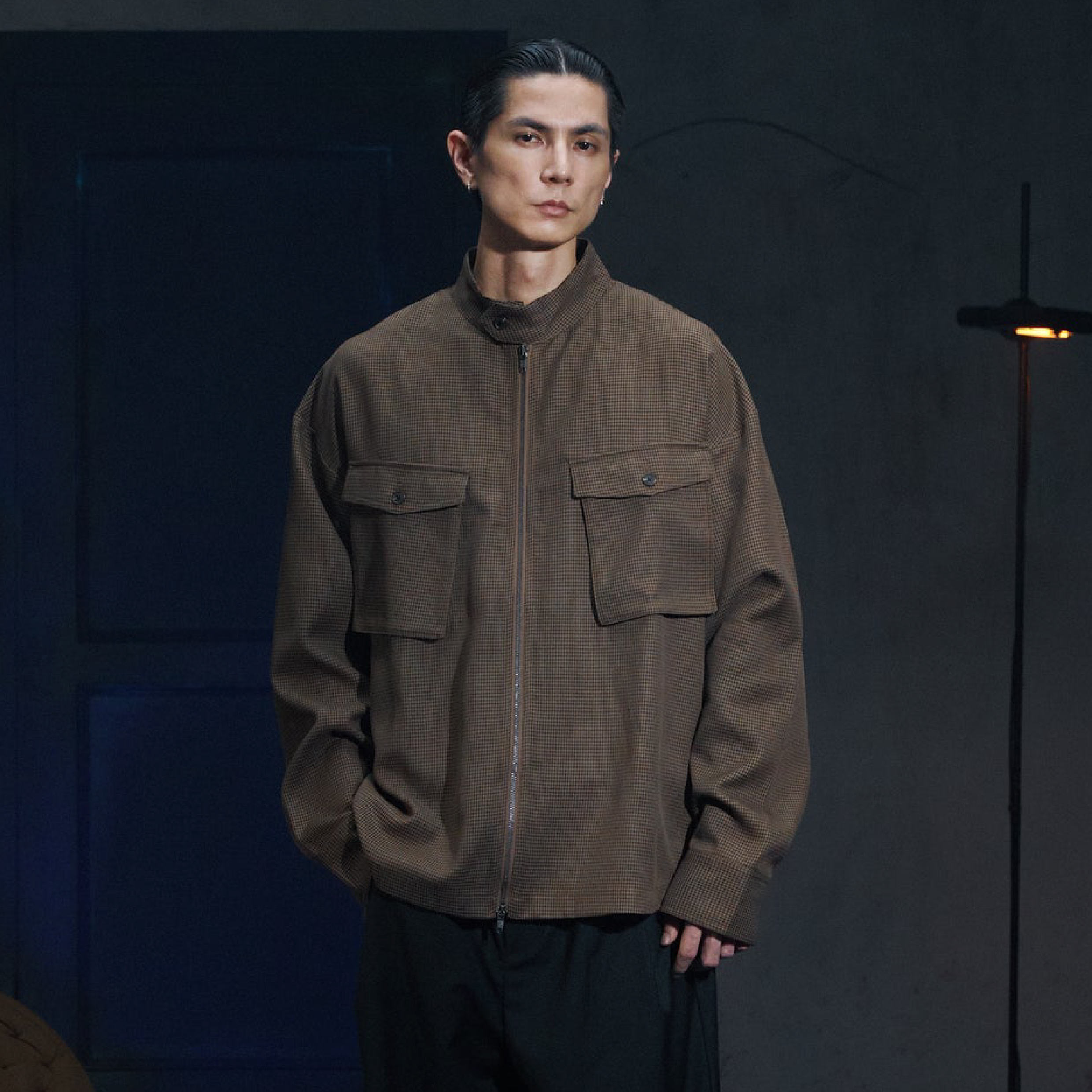 CHOIR Harrington Jacket 千鳥格襯衫外套 [HJ01]