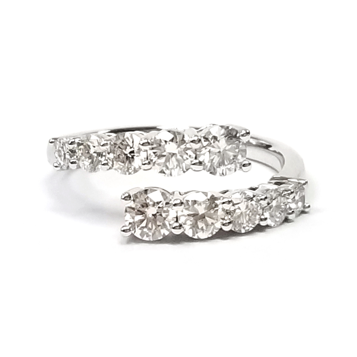 PT950鉑金 實驗室培育鑽石戒指