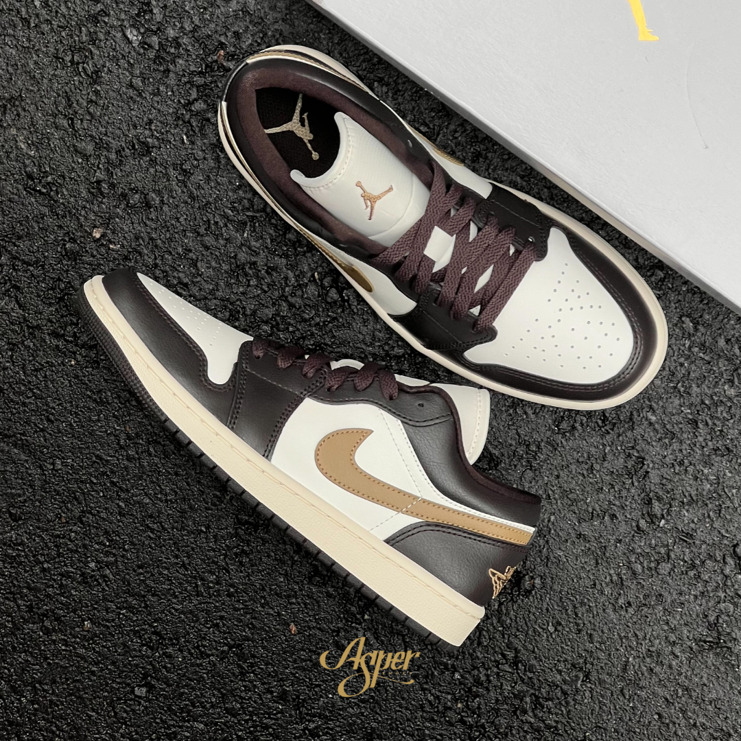Jordan 1 Low "Shadow Brown" 摩卡 女鞋男段 DC0774-200 X