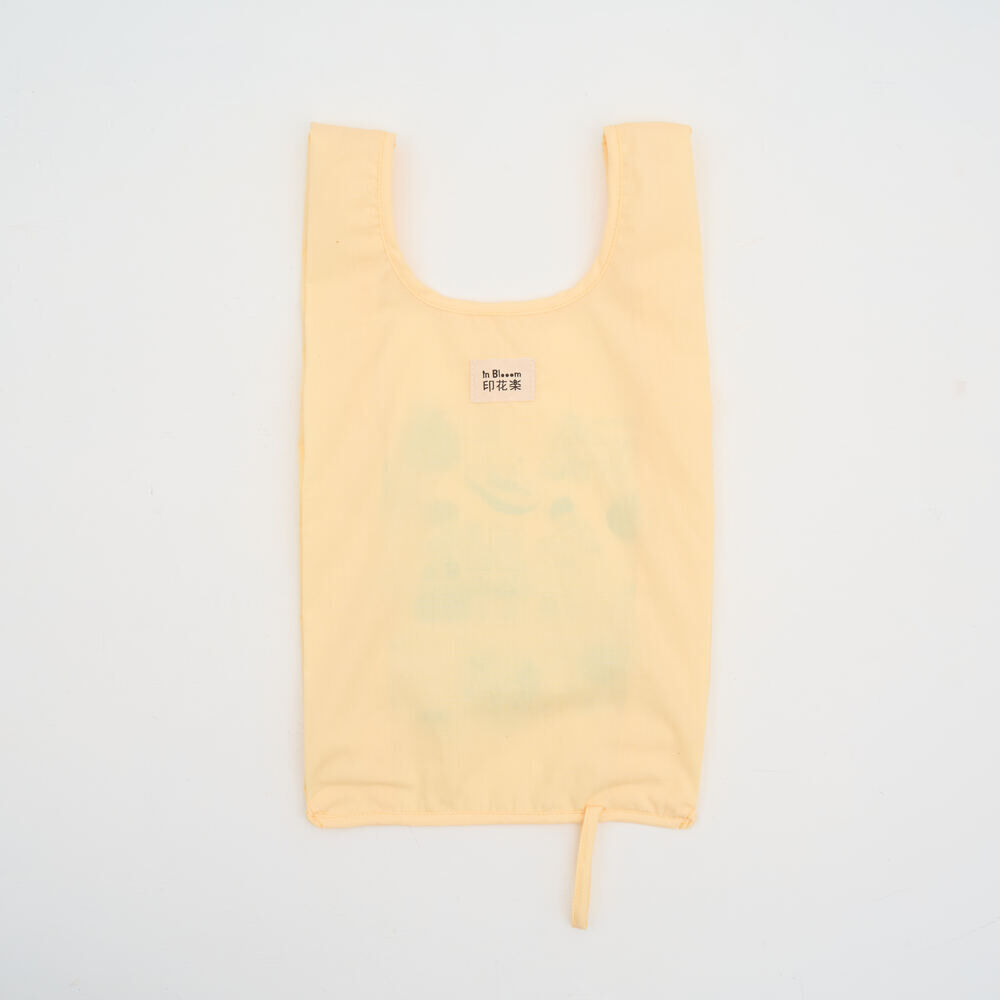 可收捲小背心袋/台灣水果/藍黃