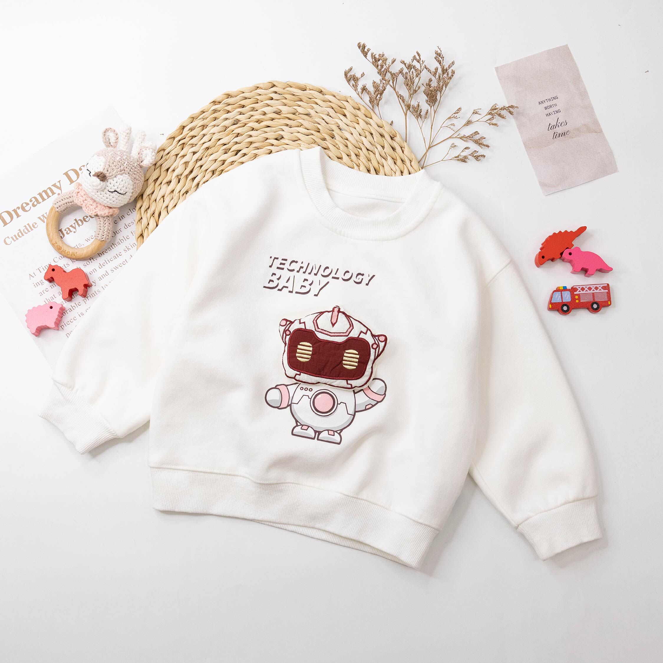 【H55066】帥氣立體機器人上衣