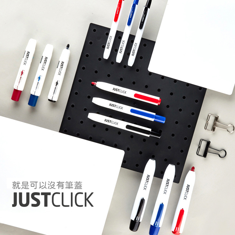 韓國 MORRIS Just Click按壓式電腦閱卷筆 0.7mm【BG010】