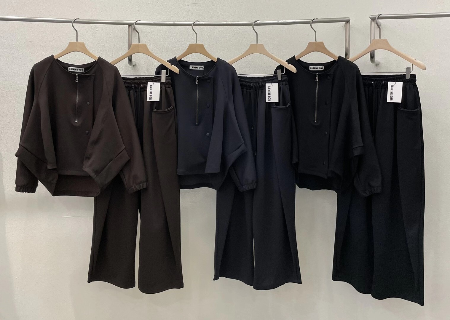 LA5113 全橡筋大口袋休閒褲