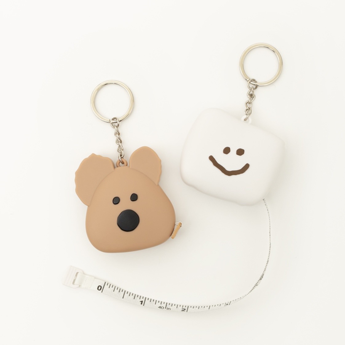 韓國 DINOTAENG 校園系列 捲尺 吊飾