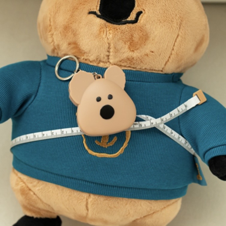 韓國 DINOTAENG 校園系列 捲尺 吊飾