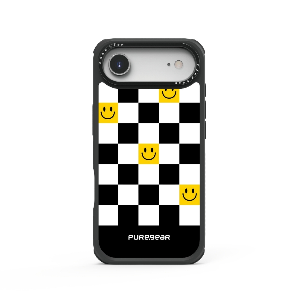 iPhone 輕坦克防摔手機殼 / 黑白笑 (微笑人森)