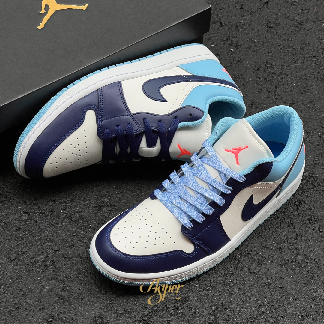 Jordan 1 Low "Blue Chill" 寒冰 男鞋 553558-149 X