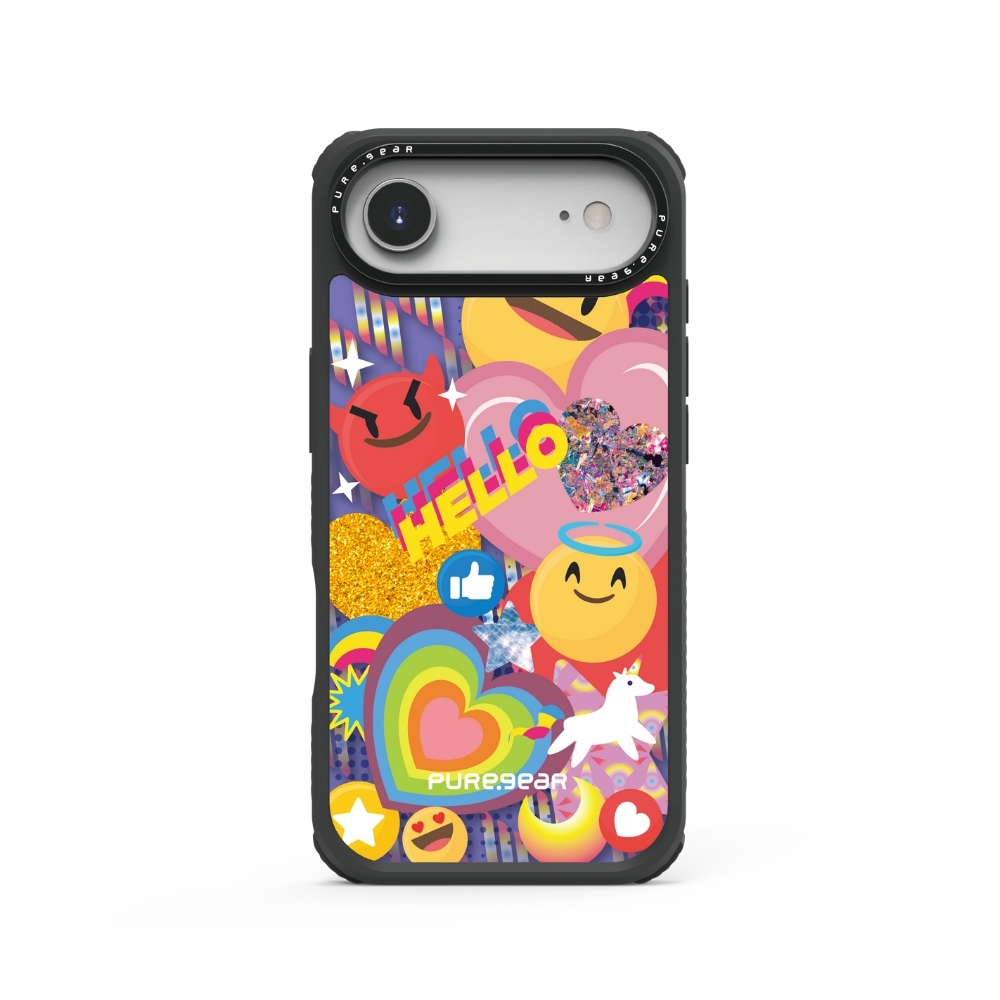 iPhone 輕坦克防摔手機殼 / 愛心笑 (微笑人森)