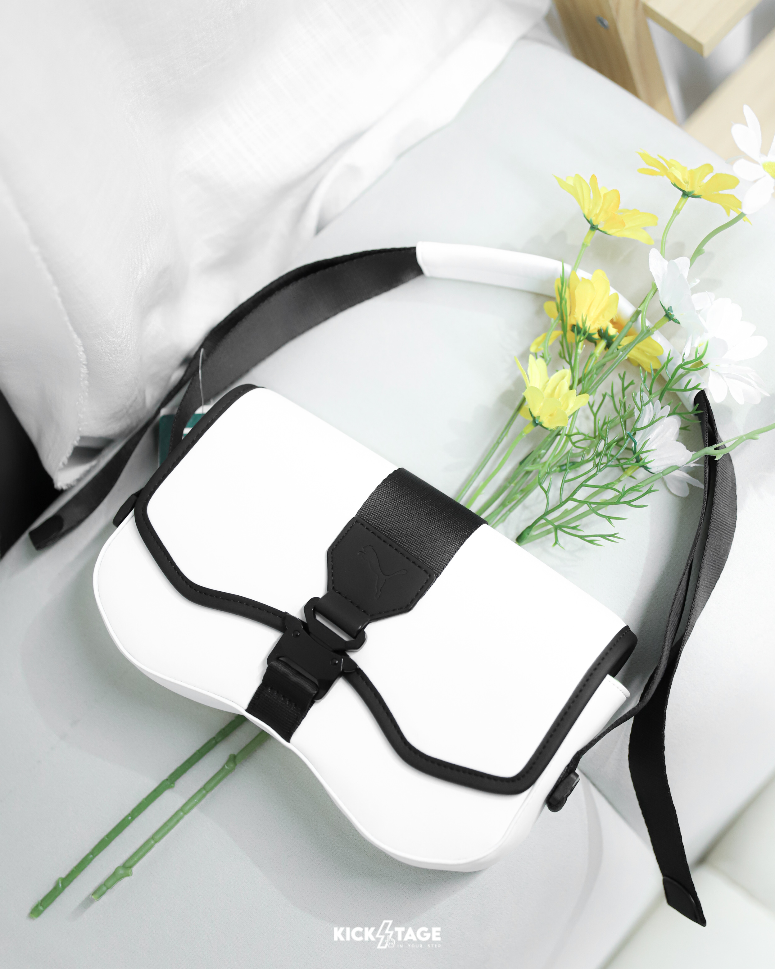 PUMA PRIME IDOL 白色 休閒 1.5L 手提 肩背 小包 側背包【09038802】