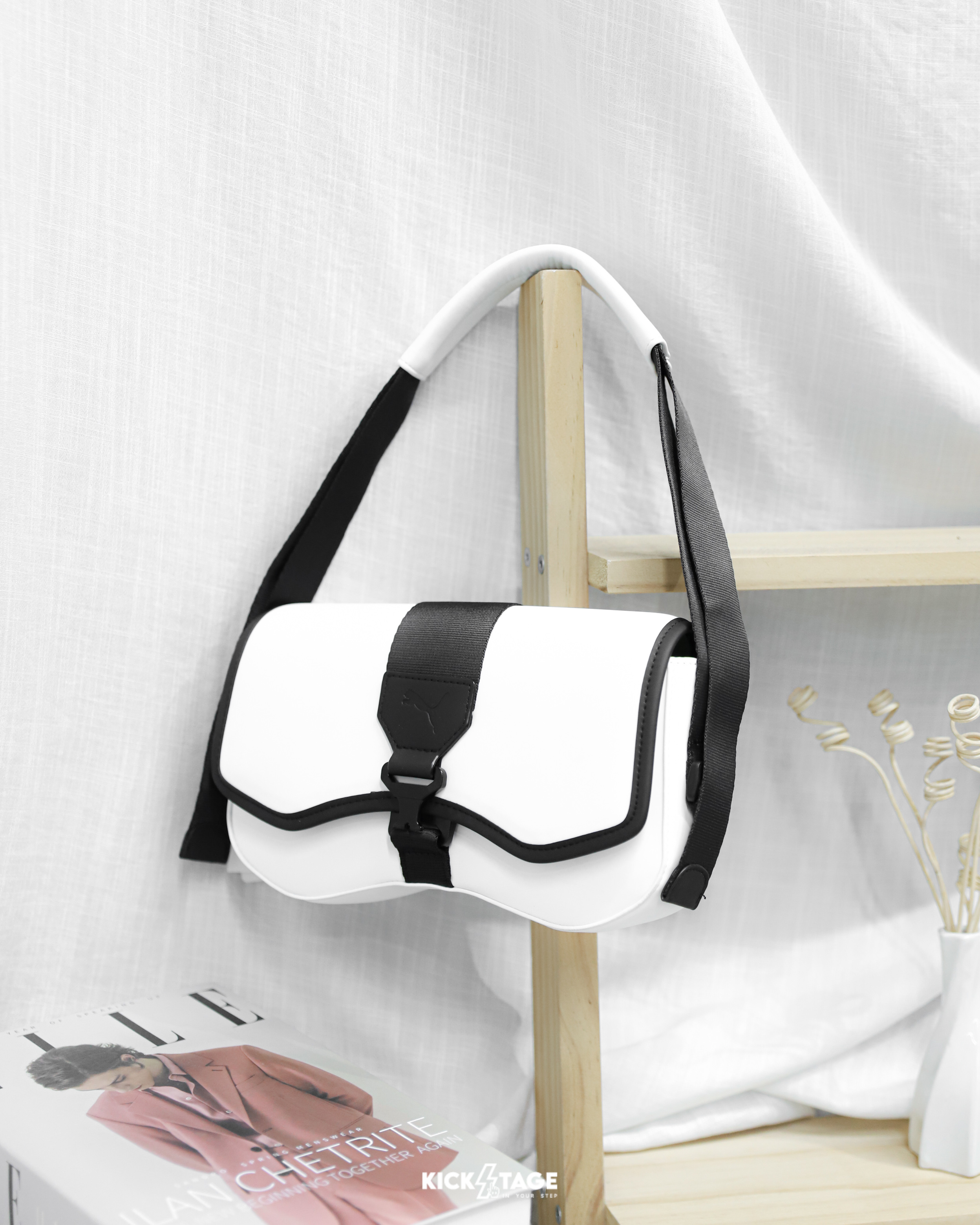 PUMA PRIME IDOL 白色 休閒 1.5L 手提 肩背 小包 側背包【09038802】