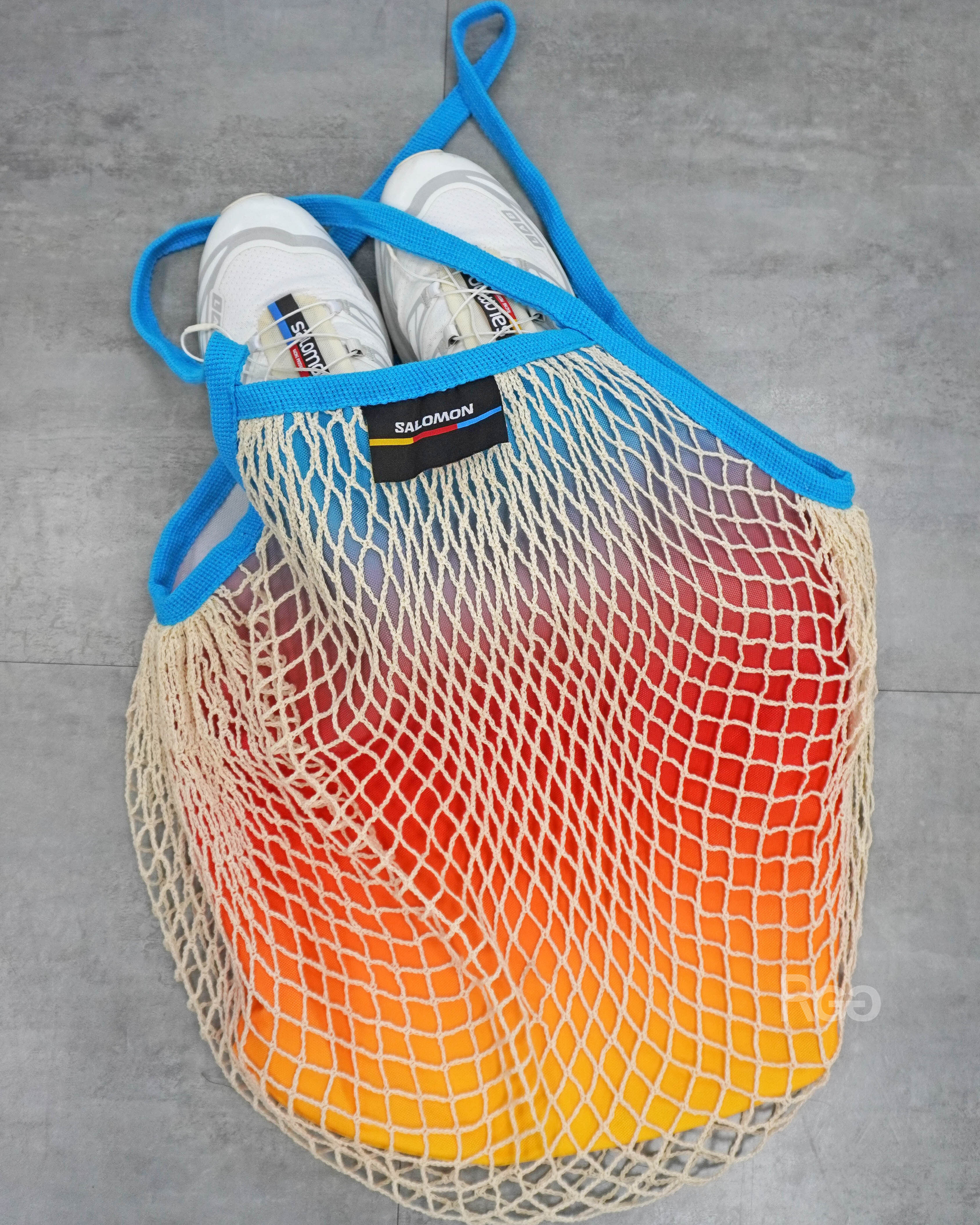 Salomon mesh tote bag 漸層網袋托特包