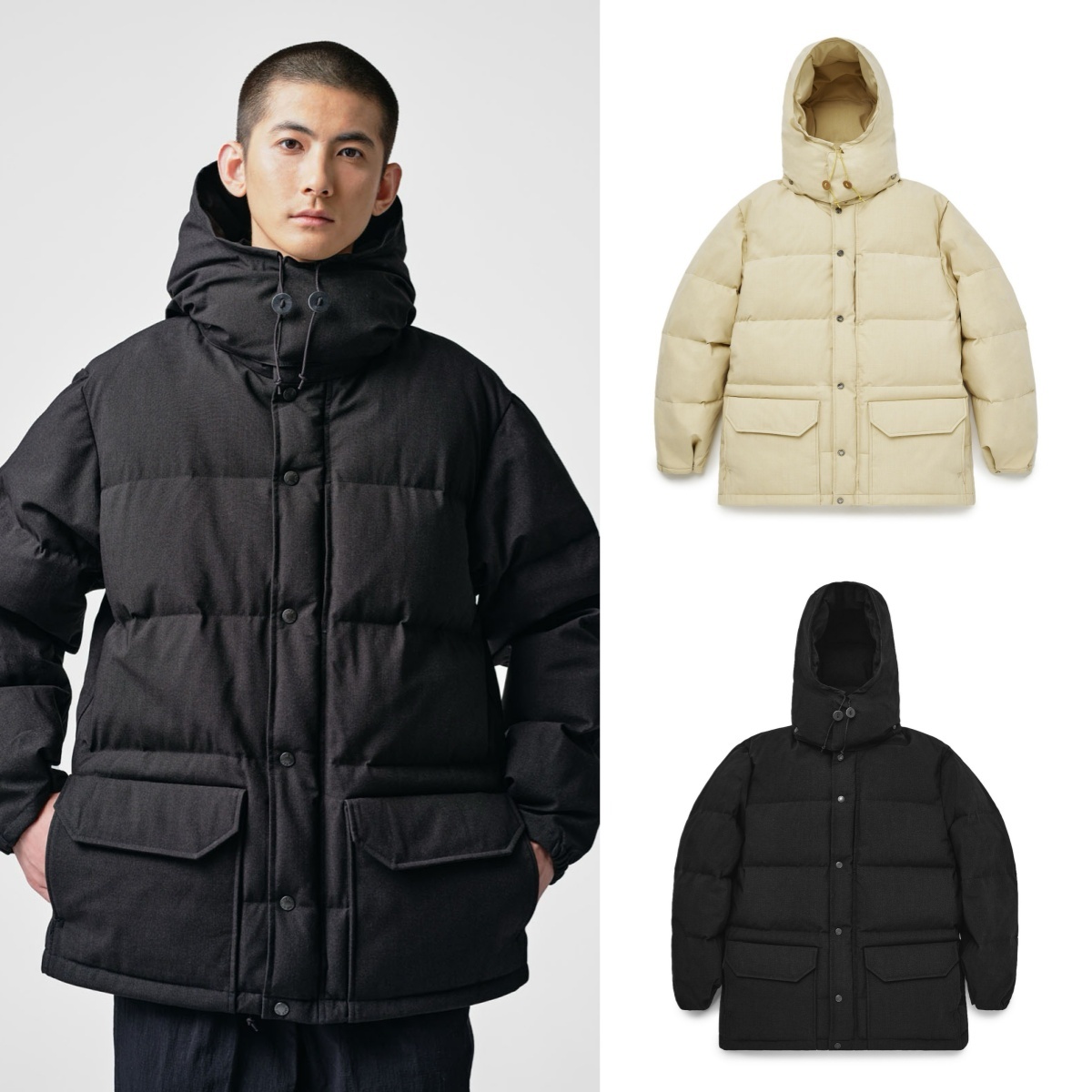 預購┃日本 TNF 紫標 Brewed Protein Sierra Parka 羽絨 連帽 外套