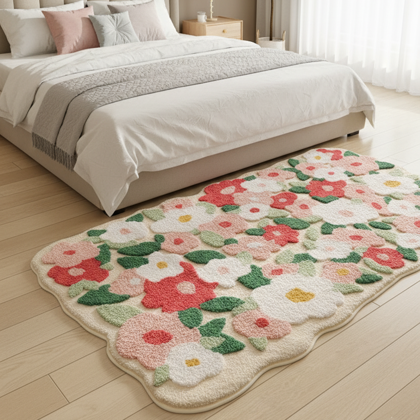 大地自然系植絨踏墊