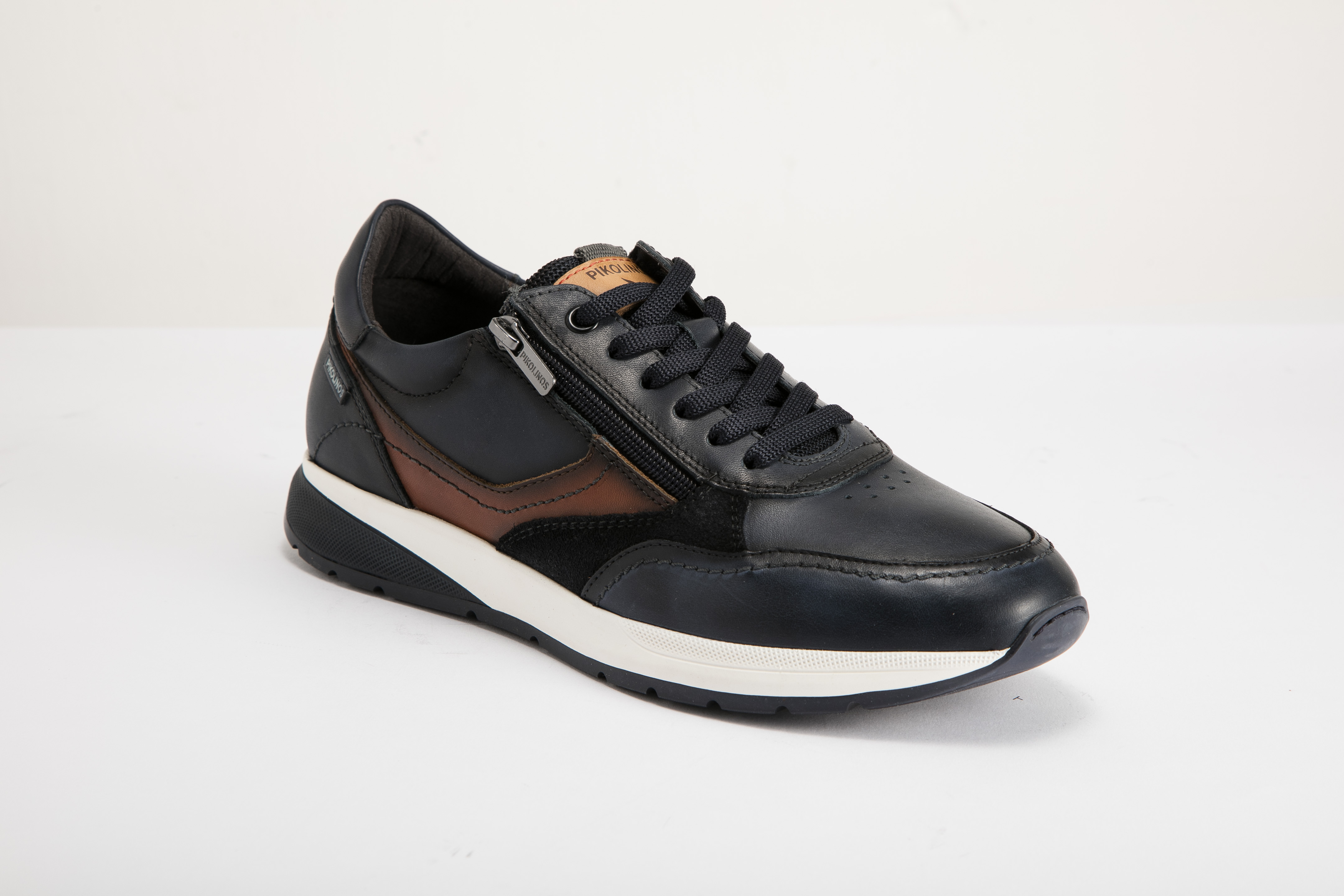 Pikolinos - GETAFE 男士綁帶側拉鏈輕量運動鞋 M2B-6398C1-D.BLU