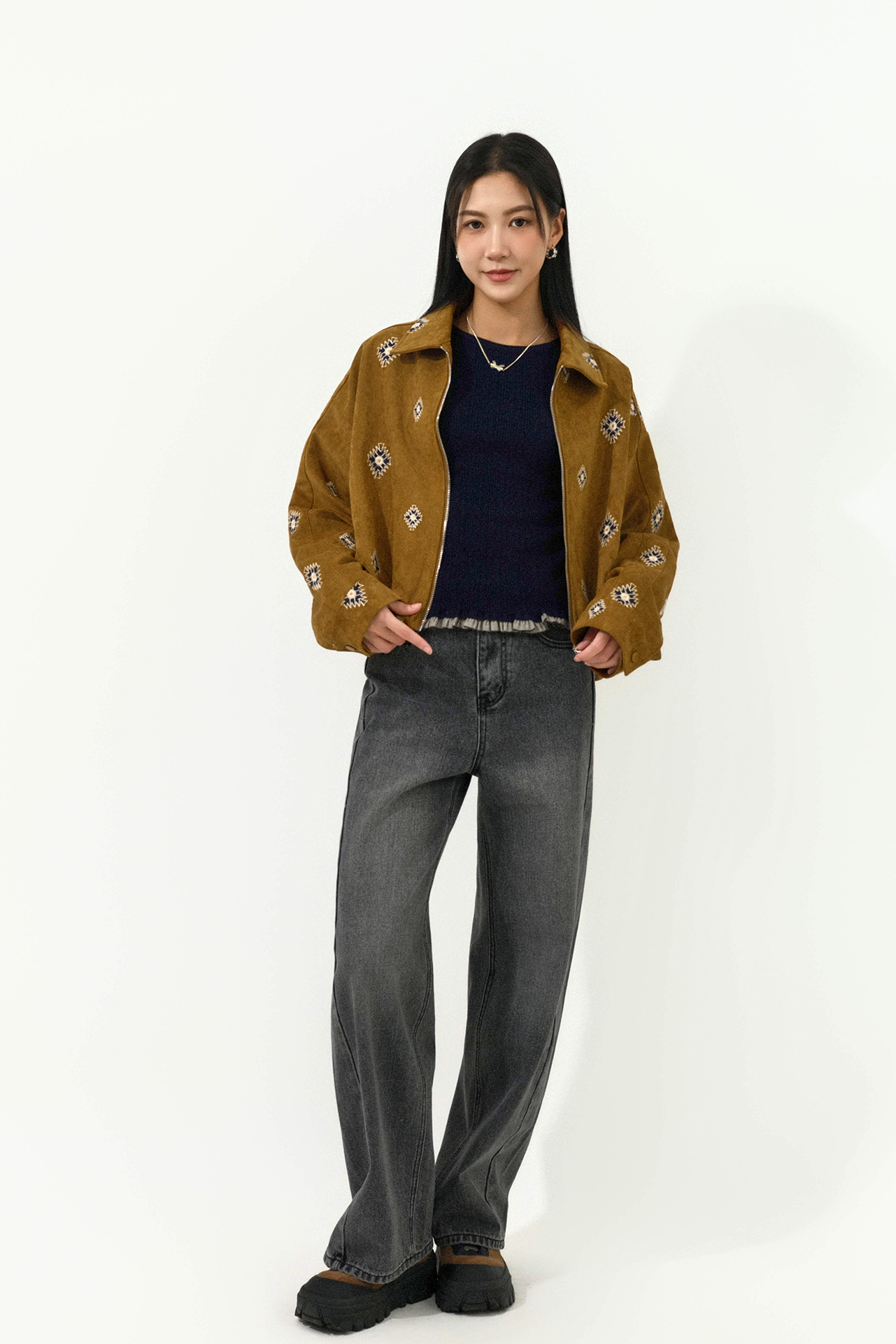 FW25_0139（外套＋上衣＋牛仔褲）