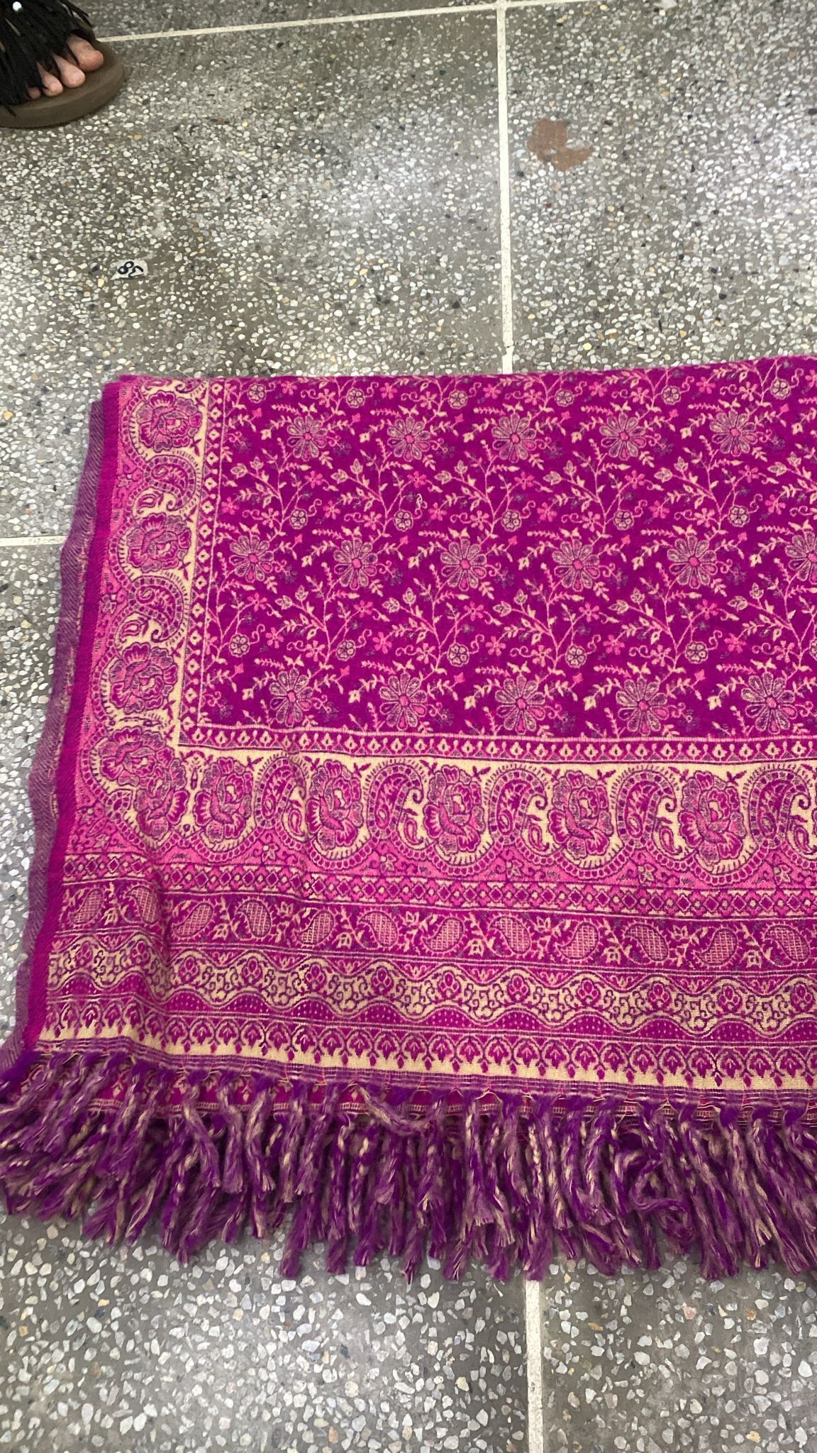 *[訂貨]印度直送大約3-5星期*  Macrame Scarf - K43 (1023live)