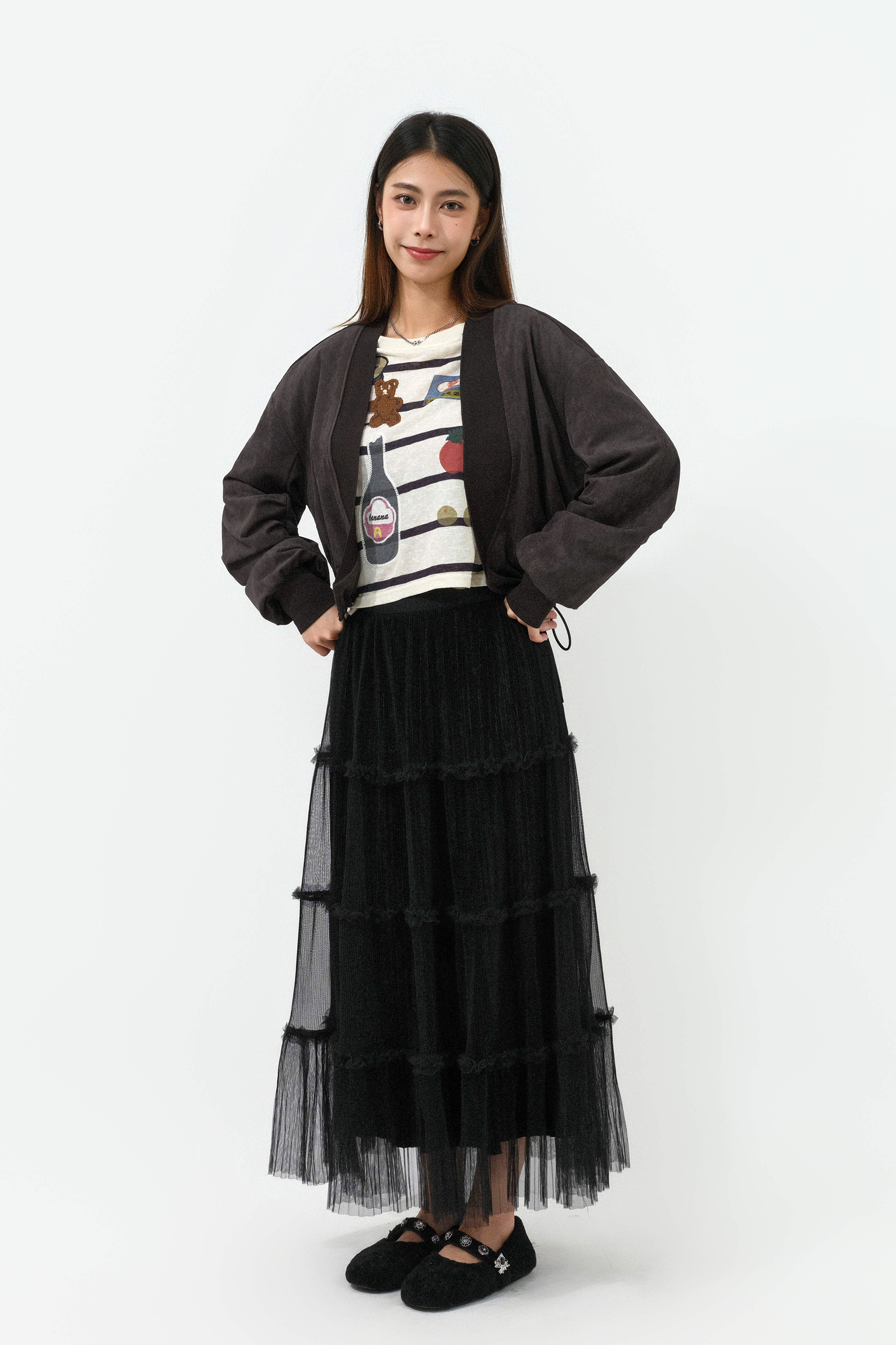 FW25_0141（外套＋上衣＋半截裙）