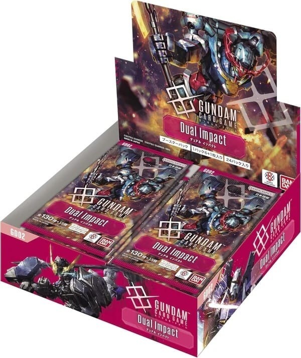 GCC GUNDAM DUAL IMPACT 4個セット Gundam Card Game GCG - Dual Impact [GD02]
