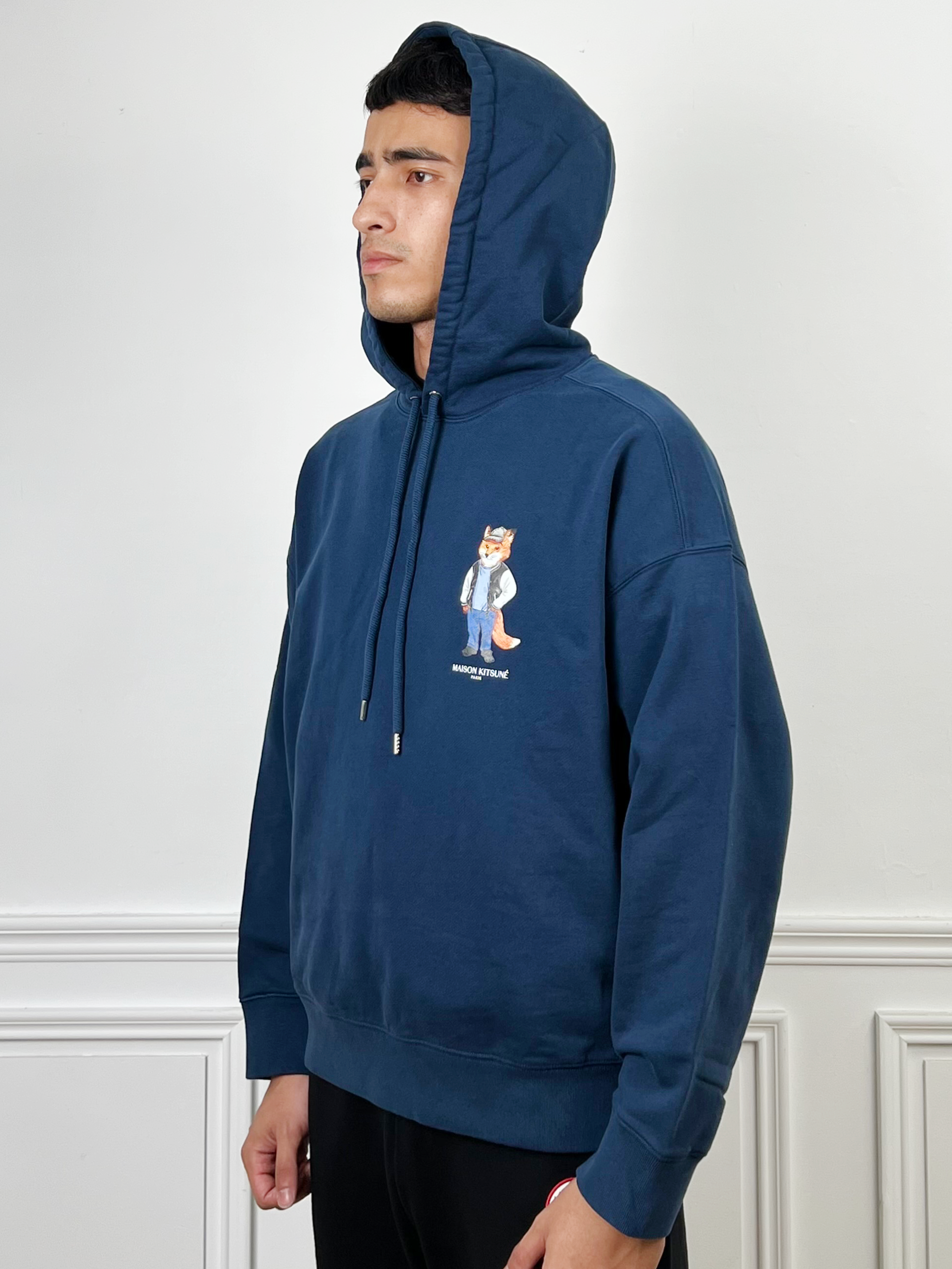 Maison Kitsune 狐狸人印花帽T【PM00707KM03400329】