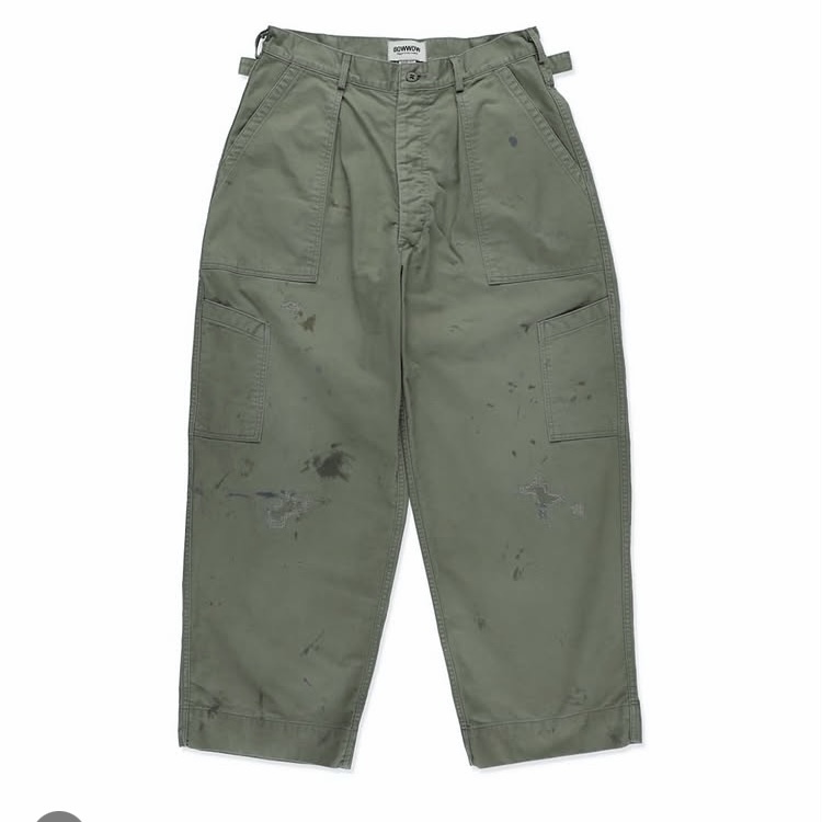 10/25 RELEASE: BOWWOW 2025 A/W REPAIRED USAF MECHANIC PANTS - PRE ORDER ITEM (預訂中)