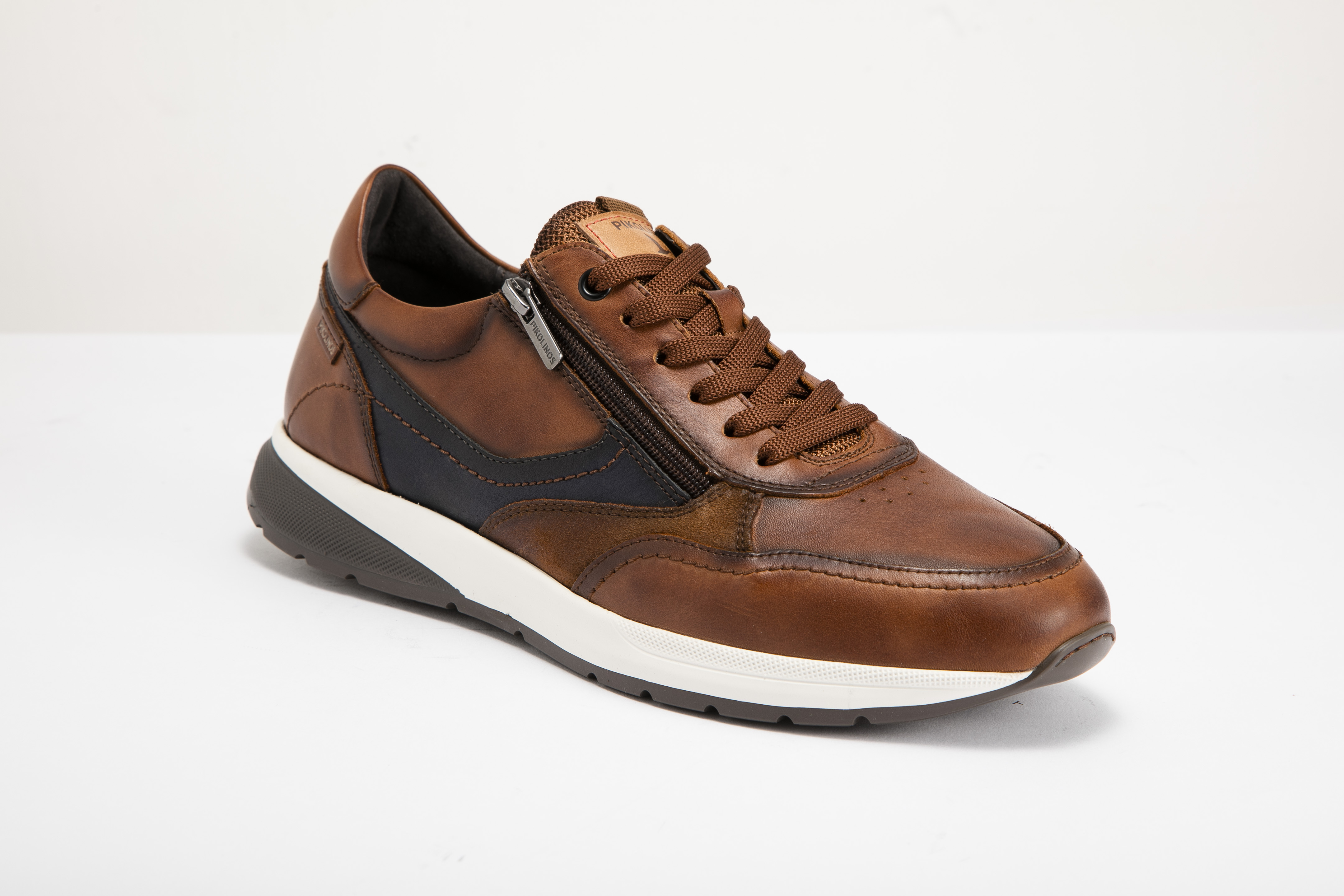 Pikolinos - GETAFE 男士綁帶側拉鏈輕量運動鞋 M2B-6398C1-BR