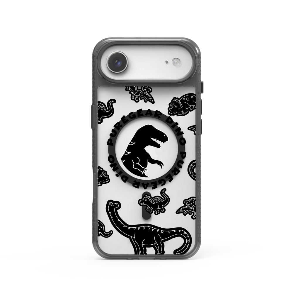 iPhone 冰鑽減壓防摔保護殼 Magsafe / 化石呆腦獸 (Designer style)